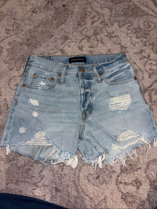 Aeropostale Pants - Aeropostale Light Wash Ripped Denim Shorts